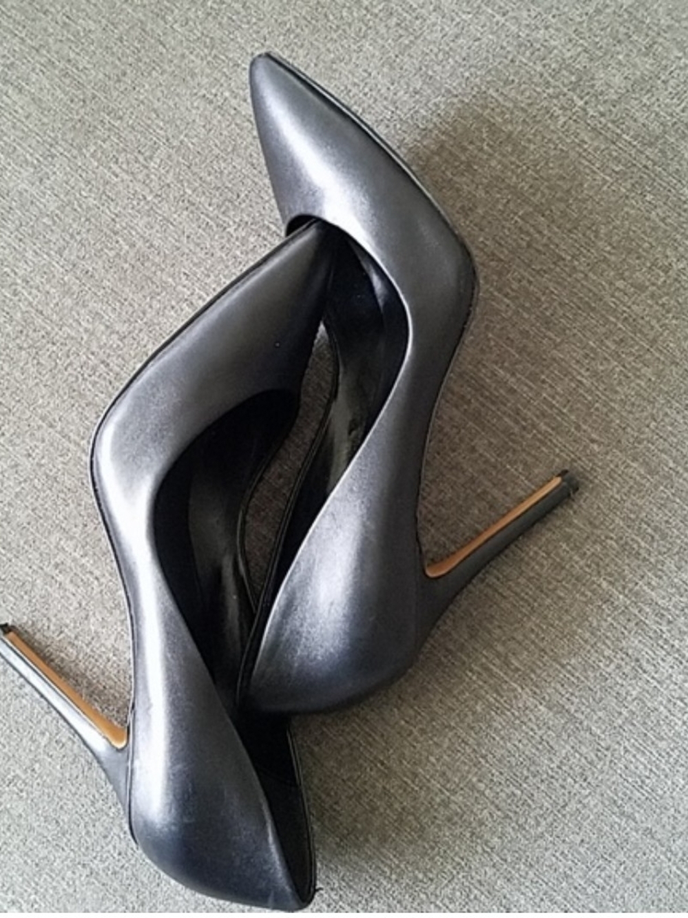 Charles by Charles David Black Pointed Toe Classic Pumps - Picture 2 of 7